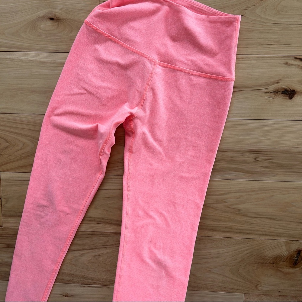 Beyond Yoga Caught In The Midi Legging Pink Bloom Heather Size S - Picture 9 of 12